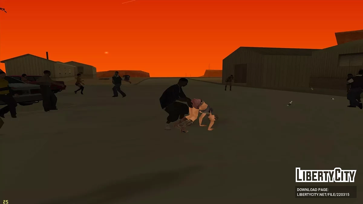 Вечеринка под Спутниковой Тарелкой / GTA San Andreas