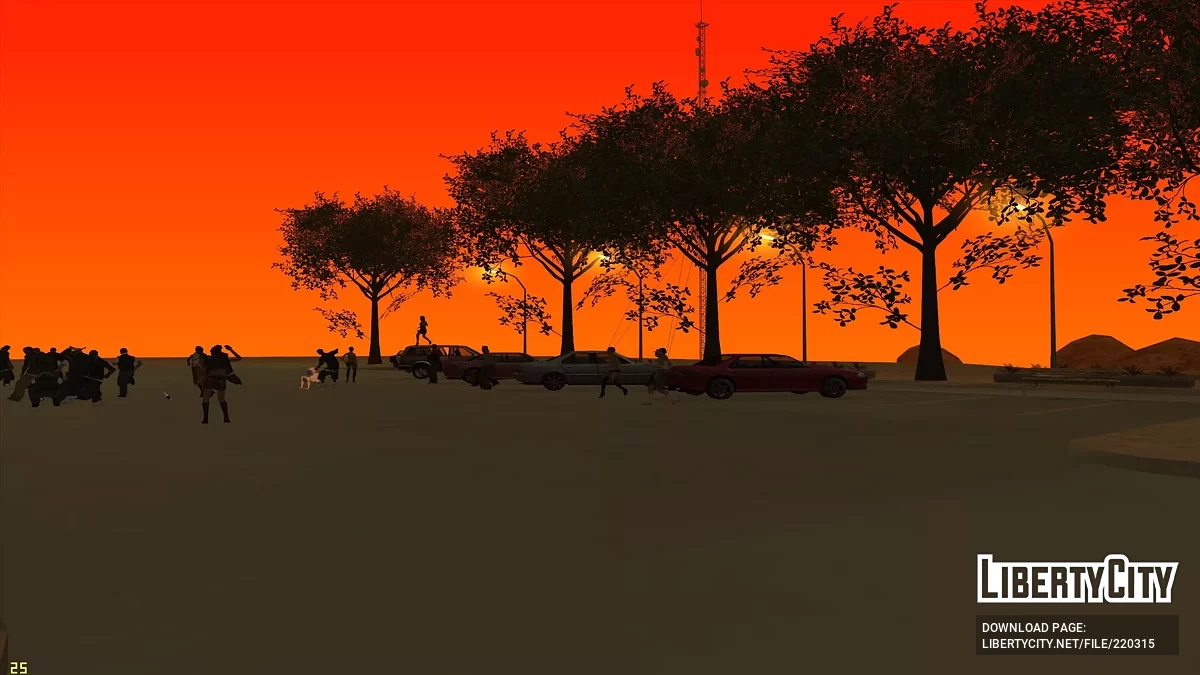 Вечеринка под Спутниковой Тарелкой / GTA San Andreas