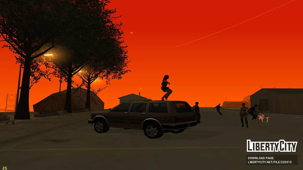 Вечеринка под Спутниковой Тарелкой / GTA San Andreas