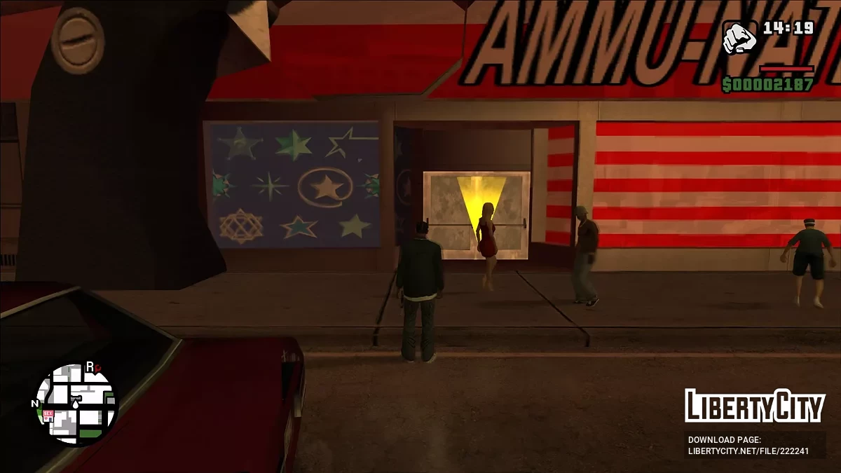 Возможность войти в скрытые интерьеры - Исправленная версия / GTA San Andreas