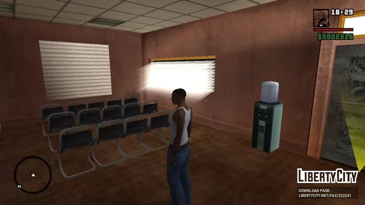 Возможность войти в скрытые интерьеры - Исправленная версия / GTA San Andreas