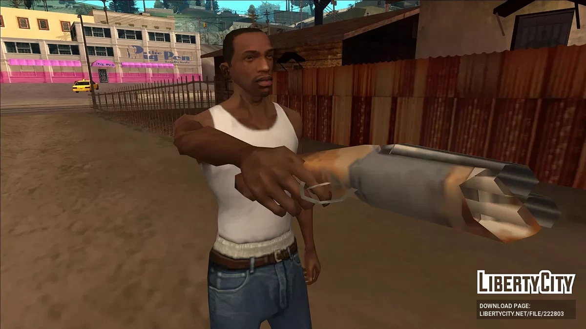 Модели рук из XBOX-издания GTA 3 / GTA San Andreas