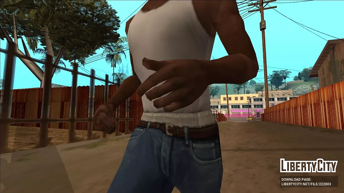 Модели рук из XBOX-издания GTA 3 / GTA San Andreas