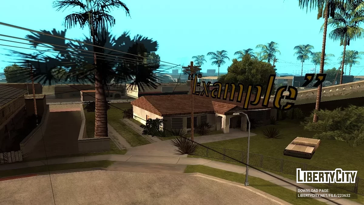 Титры для DYOM / GTA San Andreas