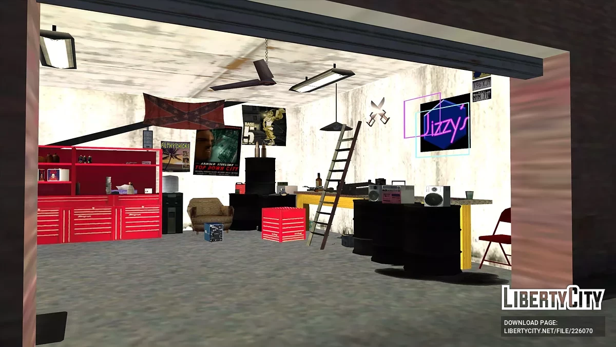 Автосервис в Чайнатауне / GTA San Andreas