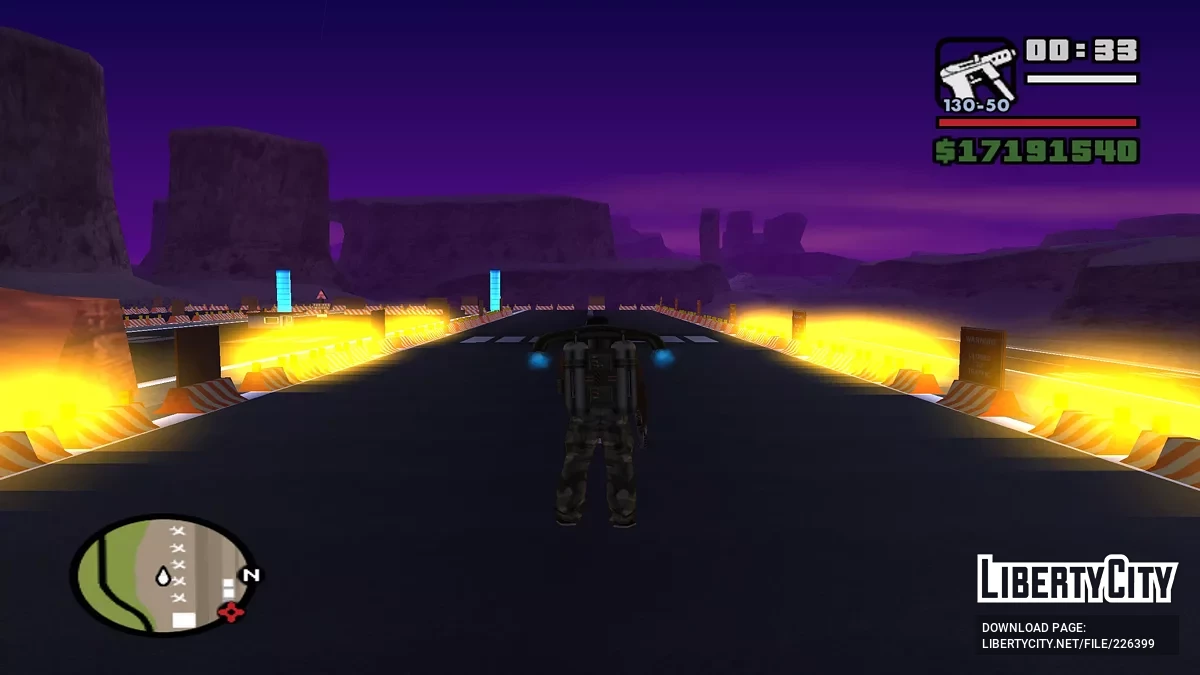 Дрифт-кольцо / GTA San Andreas