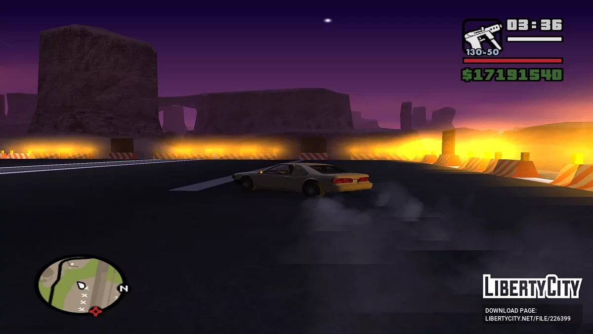 Дрифт-кольцо / GTA San Andreas