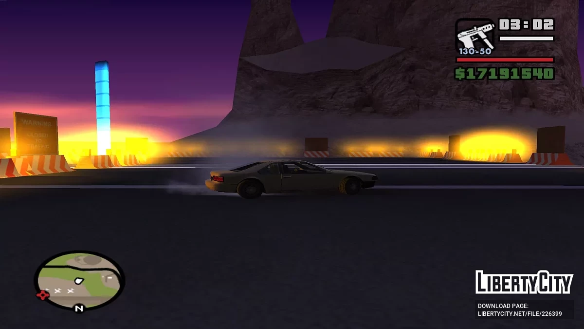 Дрифт-кольцо / GTA San Andreas