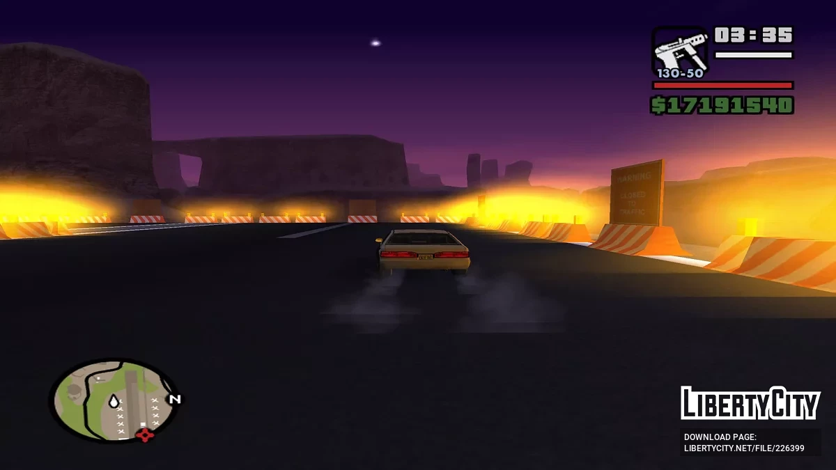 Дрифт-кольцо / GTA San Andreas