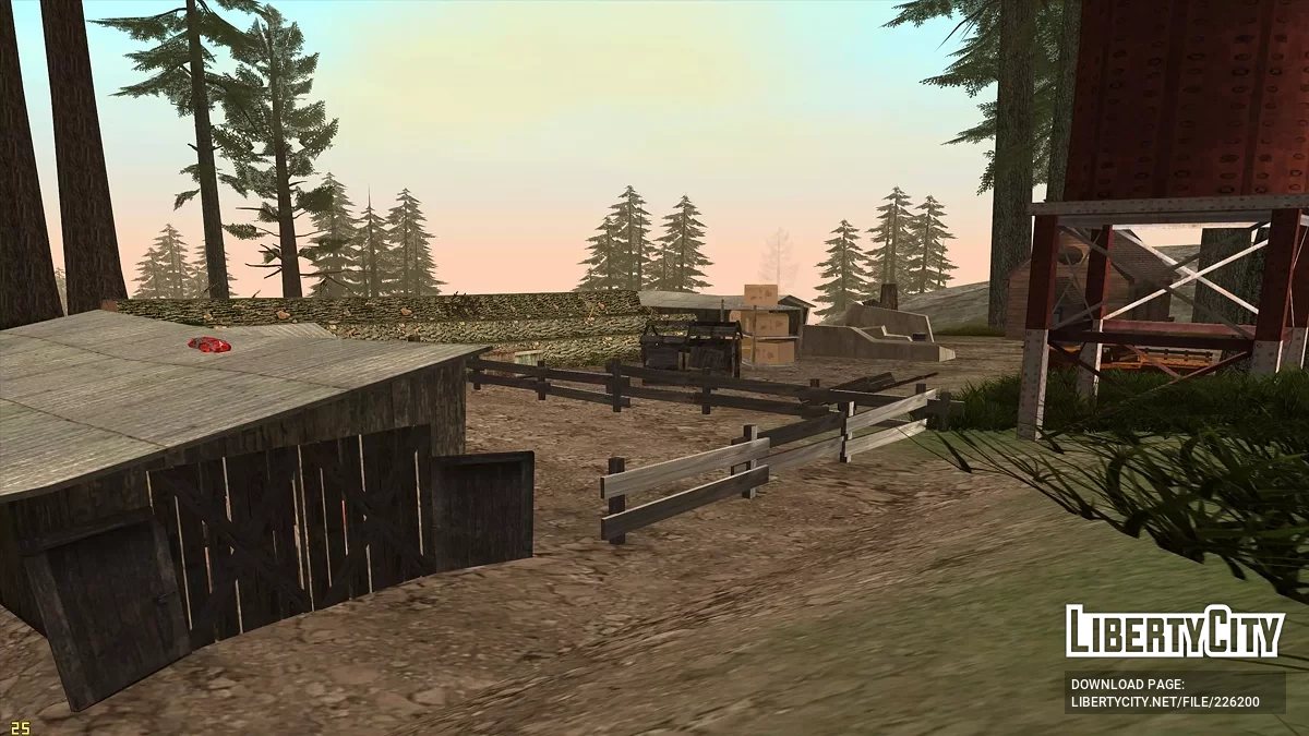 Ферма маньяков в лесу / GTA San Andreas