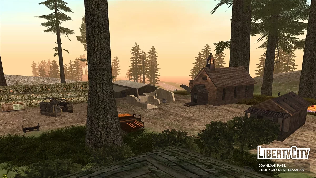 Ферма маньяков в лесу / GTA San Andreas