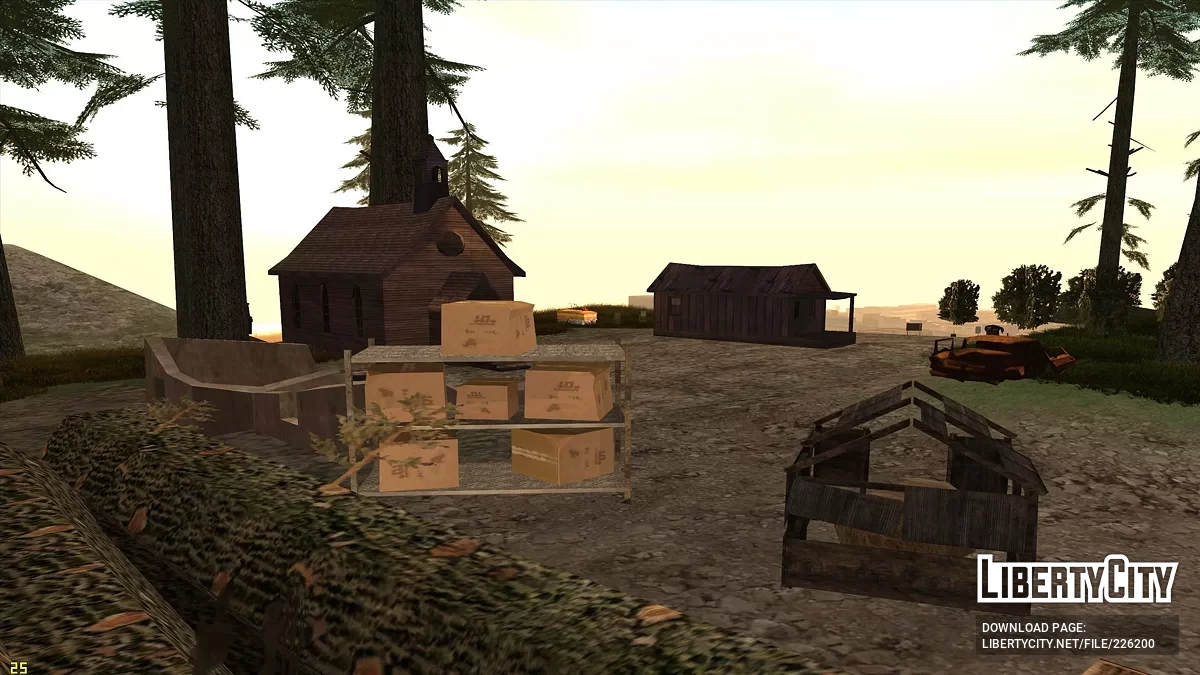 Ферма маньяков в лесу / GTA San Andreas