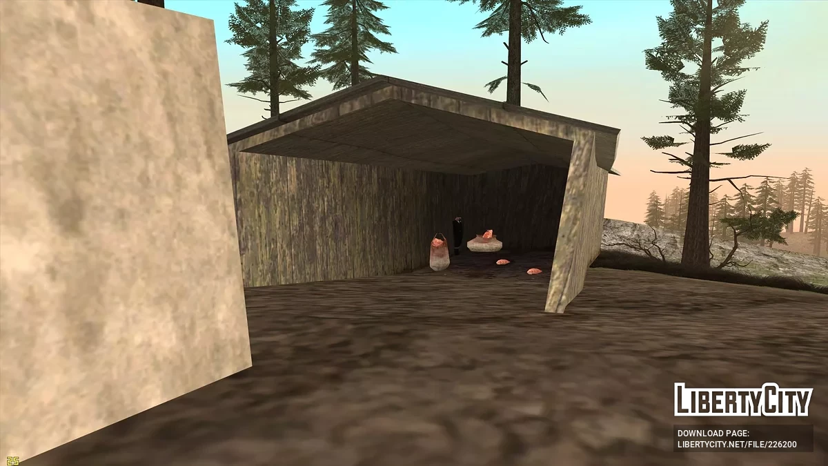 Ферма маньяков в лесу / GTA San Andreas