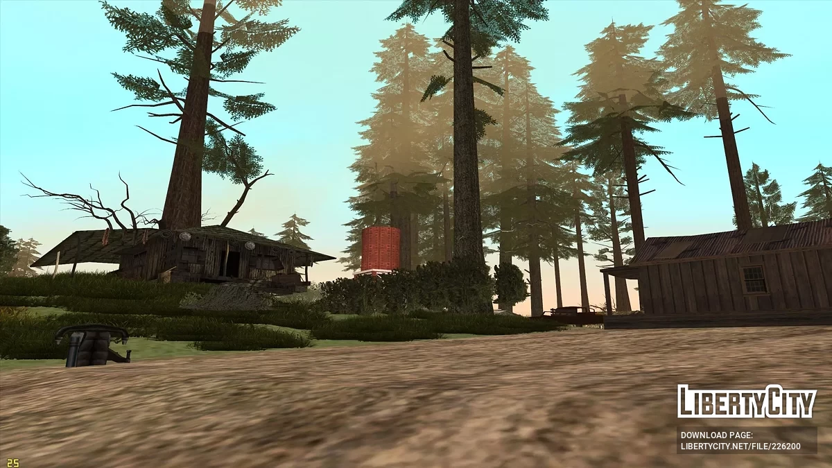 Ферма маньяков в лесу / GTA San Andreas