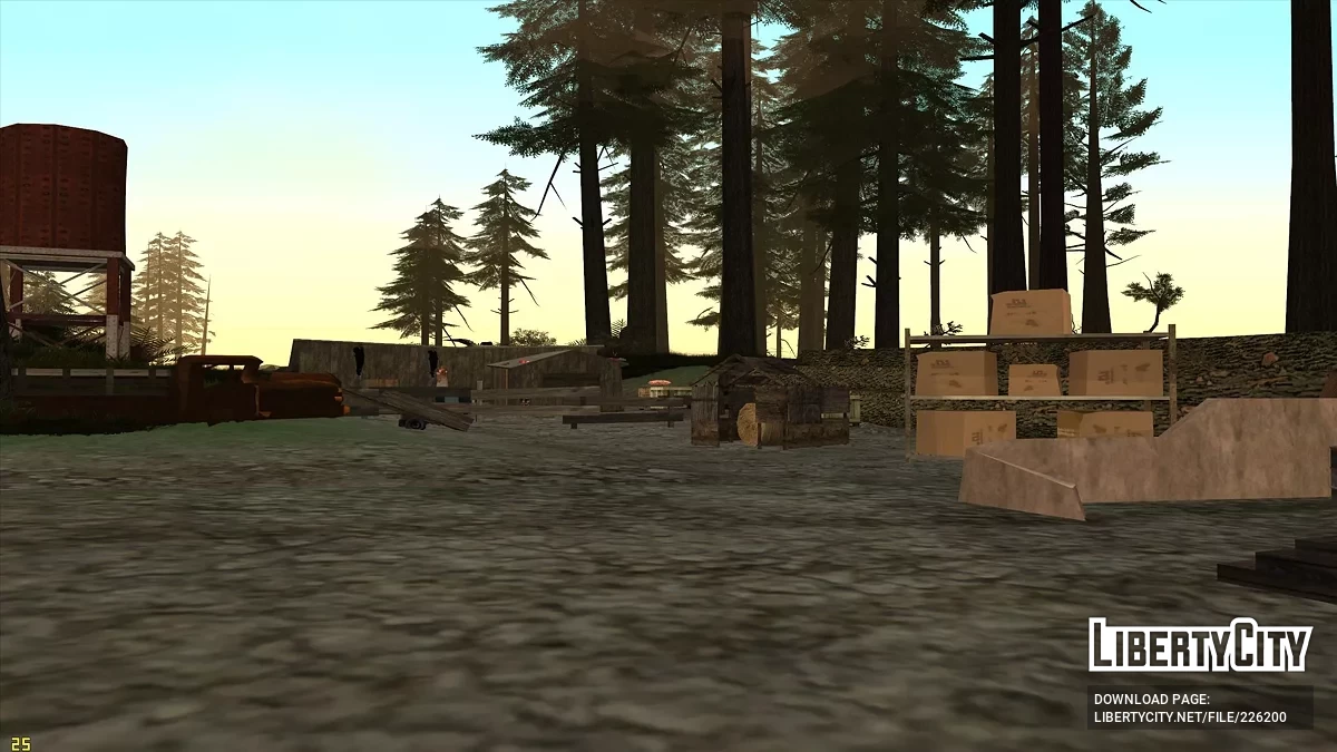 Ферма маньяков в лесу / GTA San Andreas
