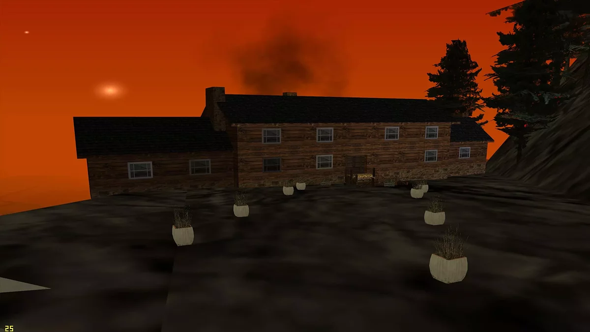 Коттедж на отшибе горы / GTA San Andreas