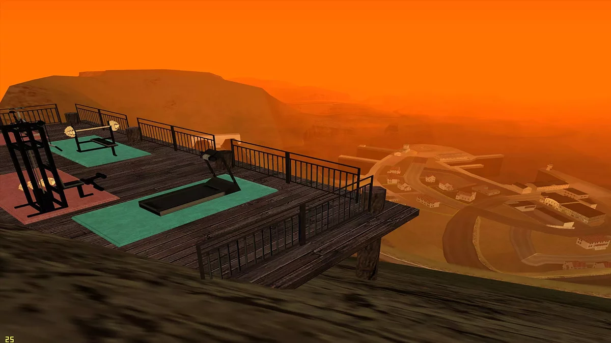 Коттедж на отшибе горы / GTA San Andreas