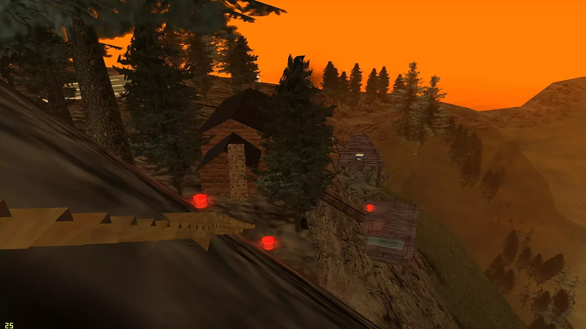 Коттедж на отшибе горы / GTA San Andreas