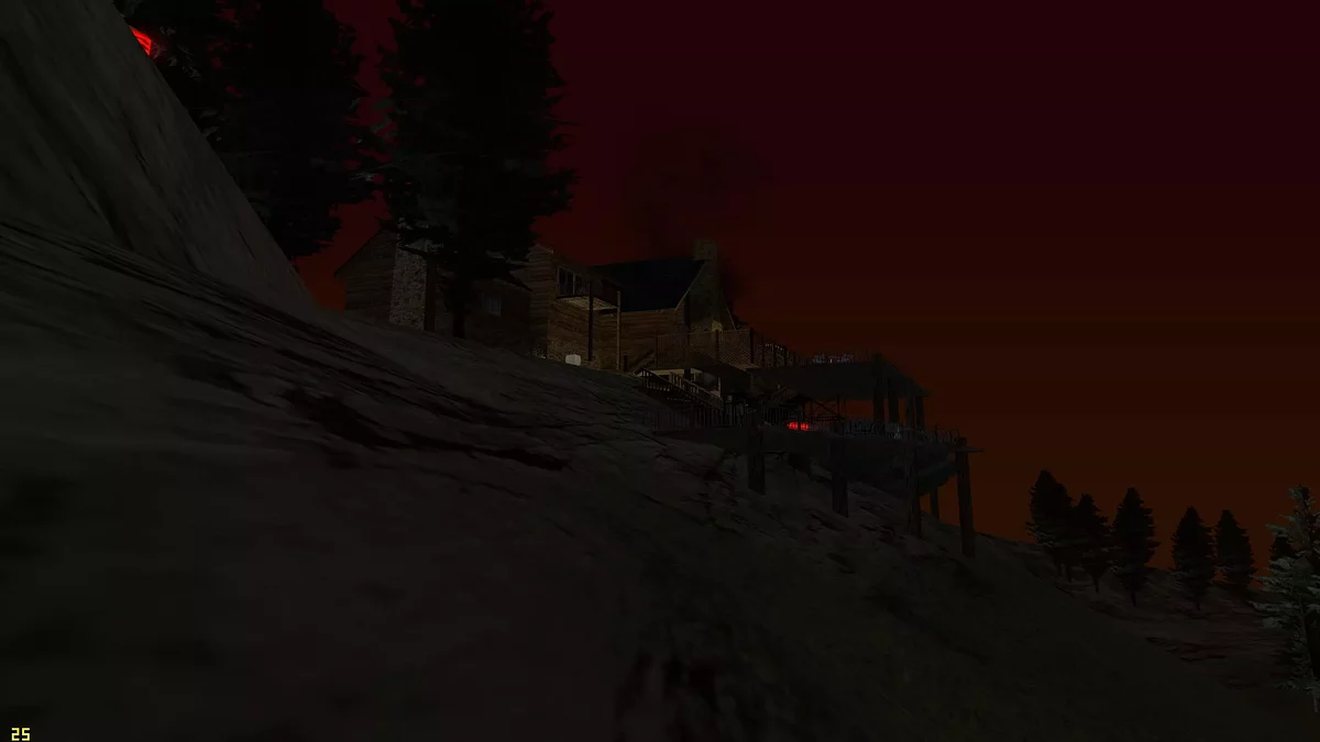 Коттедж на отшибе горы / GTA San Andreas