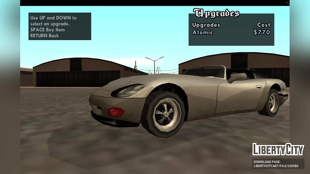 Новый комплект колес в стиле SA для Transfender / GTA San Andreas