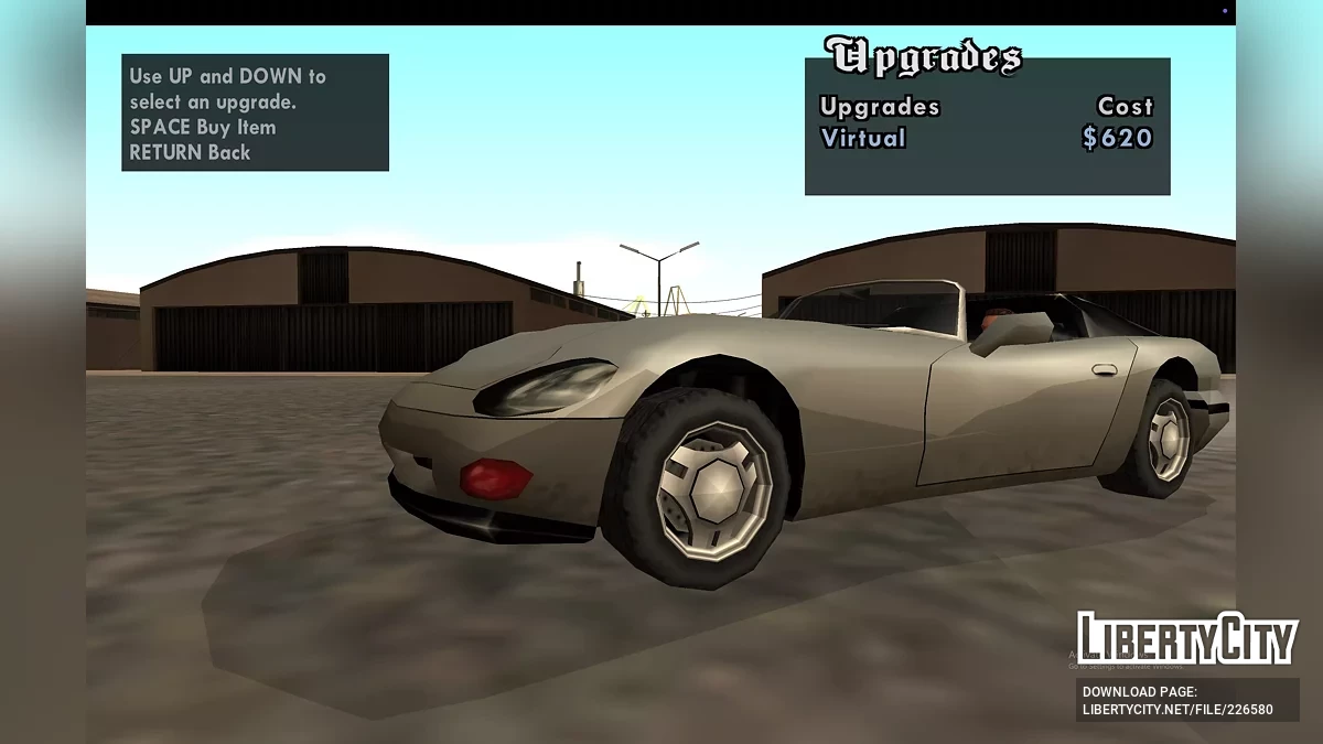 Новый комплект колес в стиле SA для Transfender / GTA San Andreas