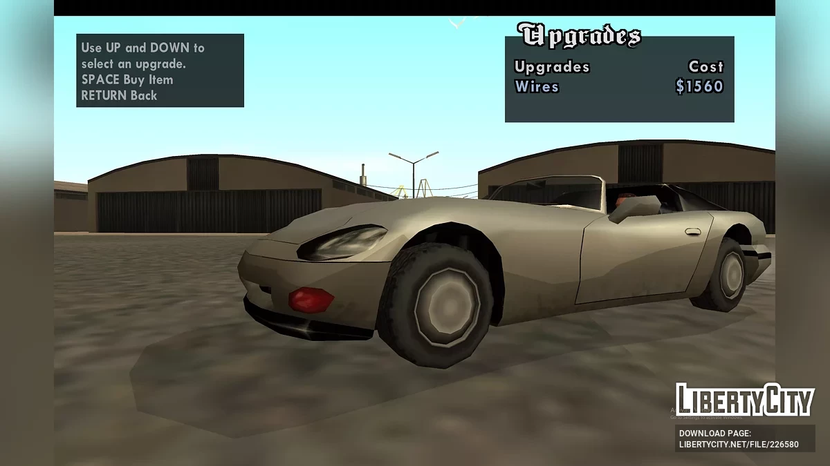 Новый комплект колес в стиле SA для Transfender / GTA San Andreas