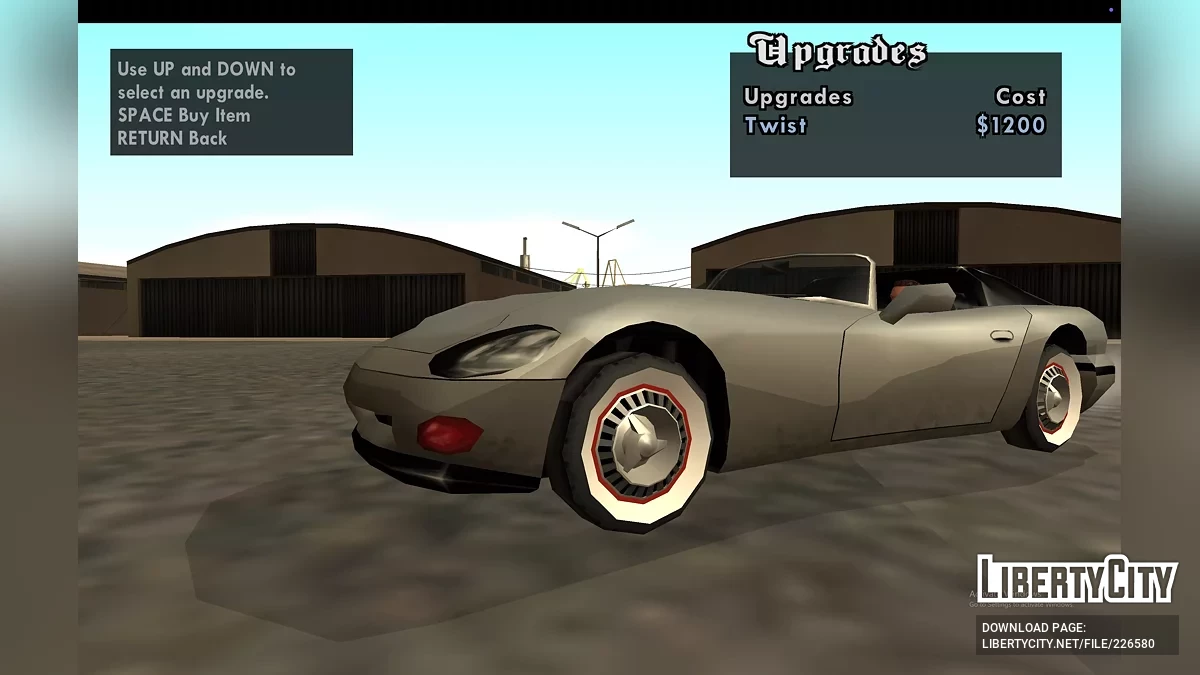 Новый комплект колес в стиле SA для Transfender / GTA San Andreas