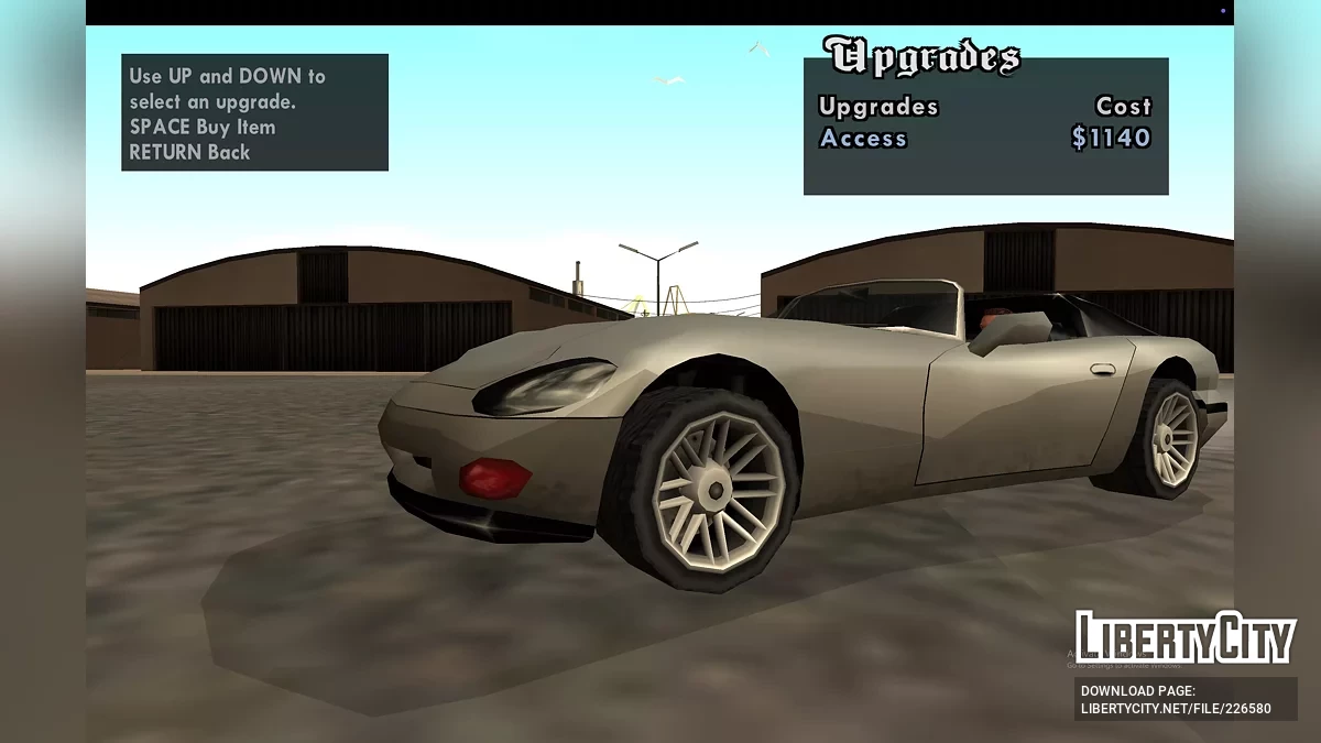 Новый комплект колес в стиле SA для Transfender / GTA San Andreas