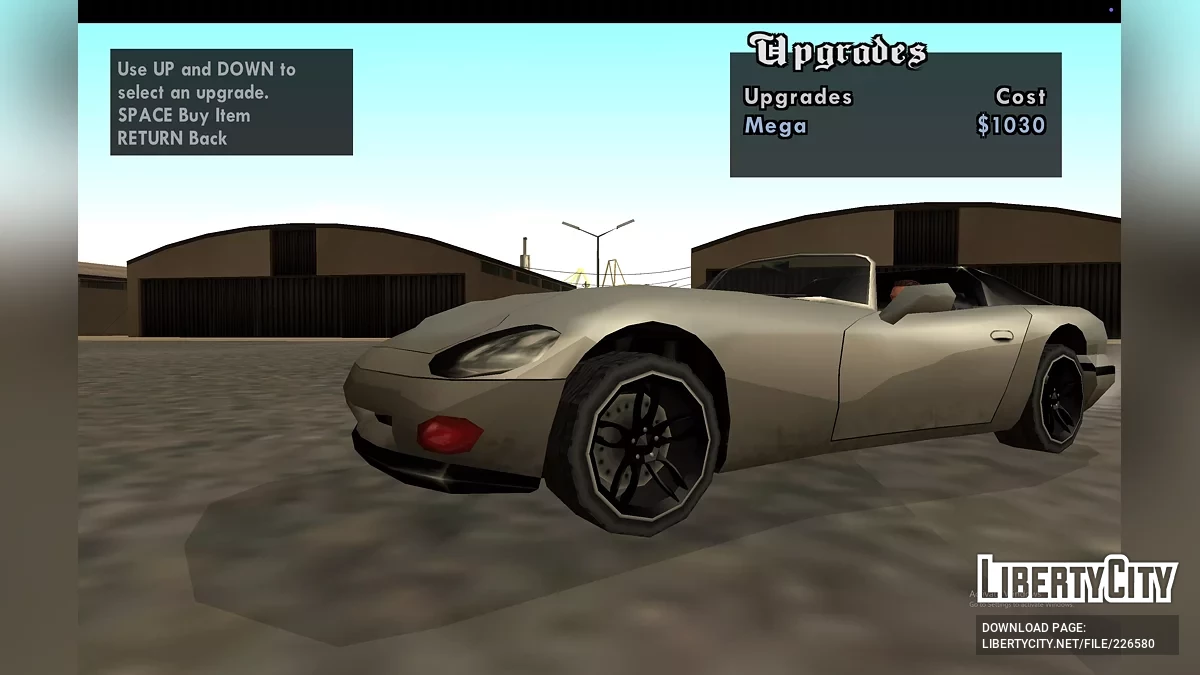 Новый комплект колес в стиле SA для Transfender / GTA San Andreas