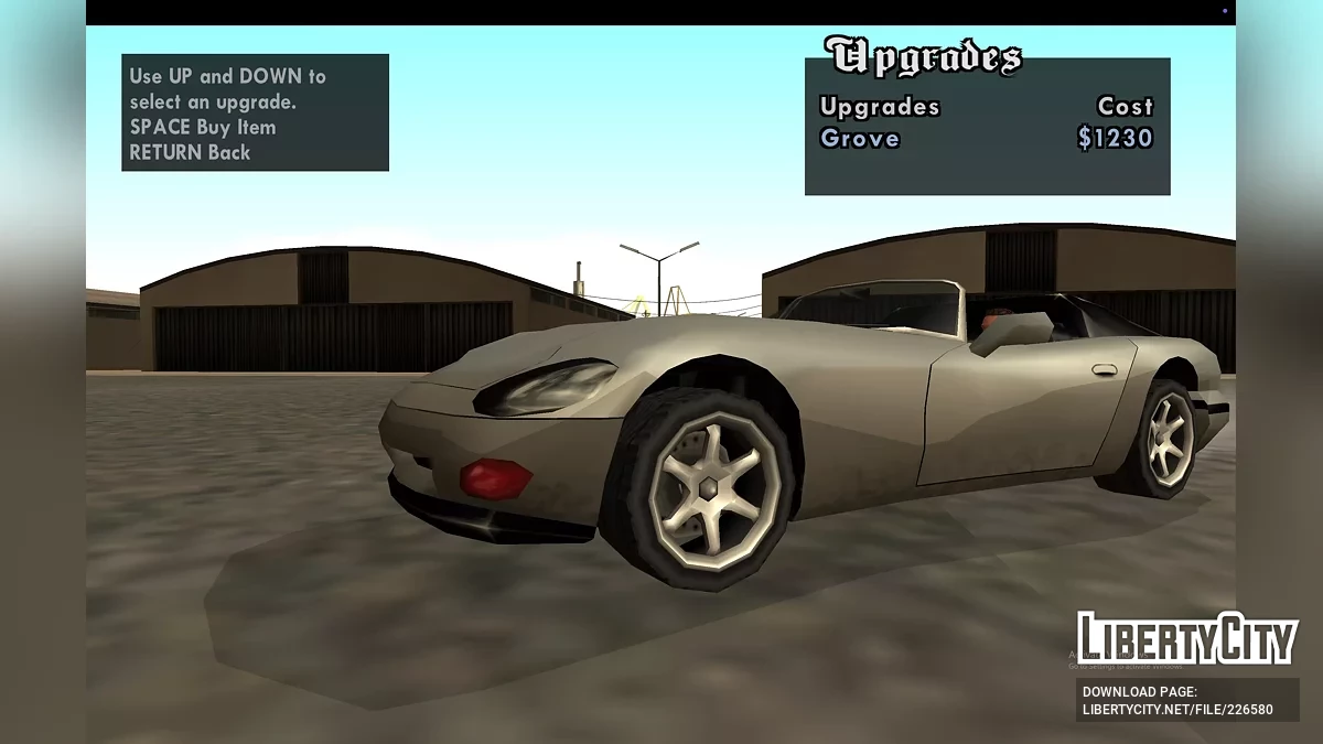 Новый комплект колес в стиле SA для Transfender / GTA San Andreas