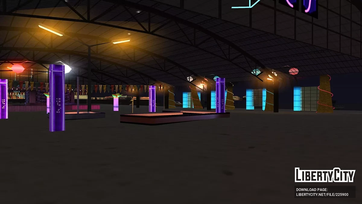 Ночной бар на пляже / GTA San Andreas