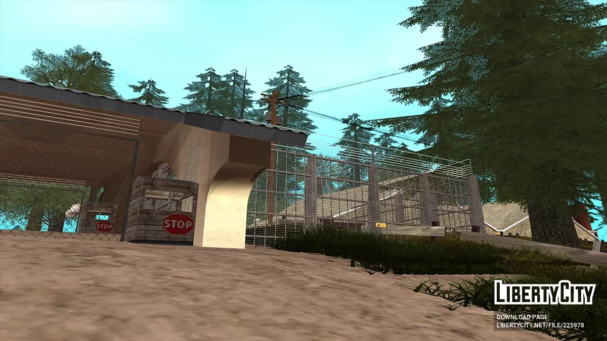 Закрытая Hilltop Farm / GTA San Andreas