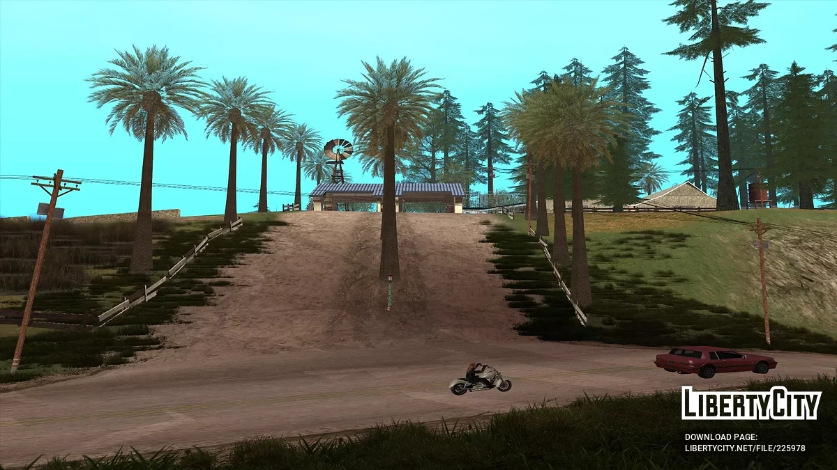 Закрытая Hilltop Farm / GTA San Andreas
