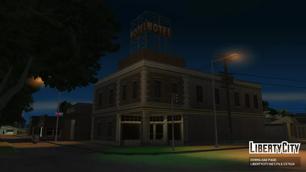 HD Мотель и Банк в Fort Carson / GTA San Andreas