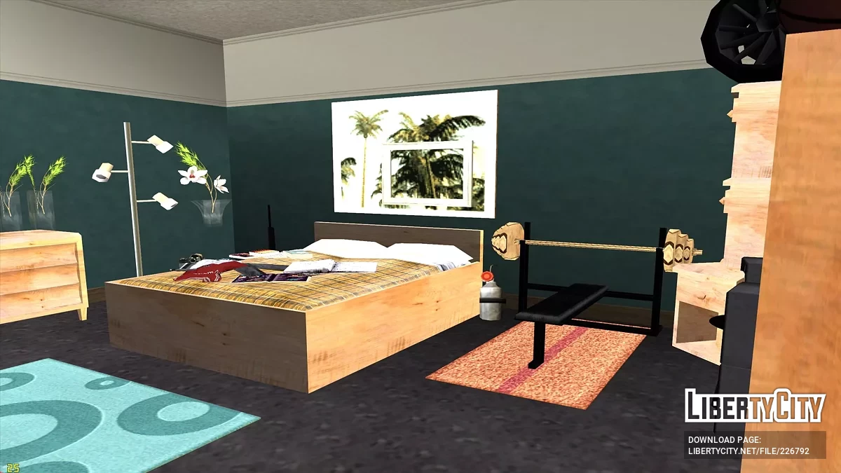 Обжитый дом Си Джея / GTA San Andreas