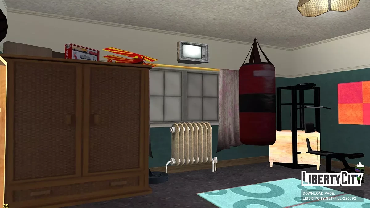 Обжитый дом Си Джея / GTA San Andreas