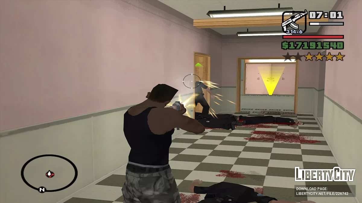 Открытый департамент полиции в Сан Фиерро / GTA San Andreas