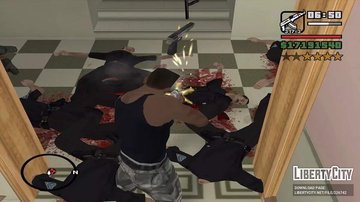 Открытый департамент полиции в Сан Фиерро / GTA San Andreas