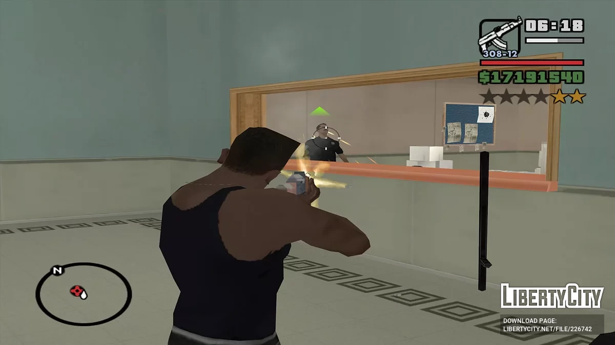 Открытый департамент полиции в Сан Фиерро / GTA San Andreas