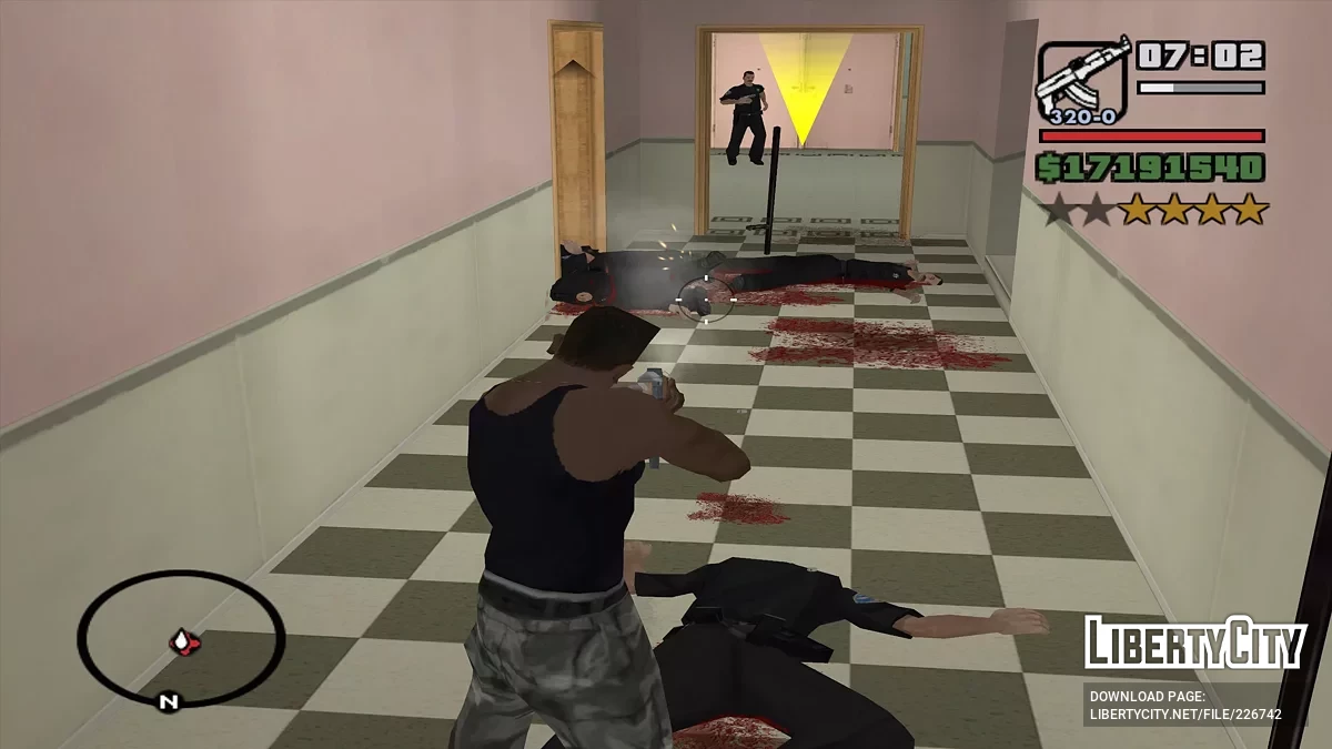 Открытый департамент полиции в Сан Фиерро / GTA San Andreas