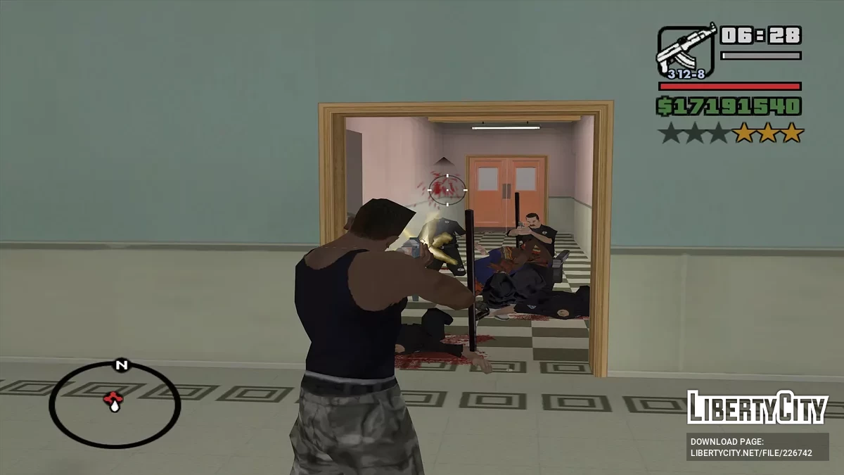 Открытый департамент полиции в Сан Фиерро / GTA San Andreas