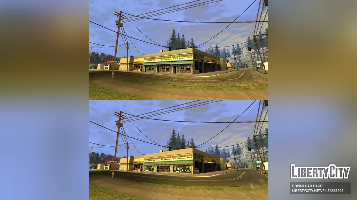 Здание шерифа Энджел-Пейн в HD (+2dfx) / GTA San Andreas