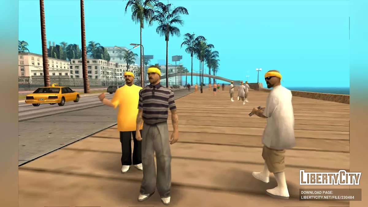 Восстановленные члены банды Бета / GTA San Andreas
