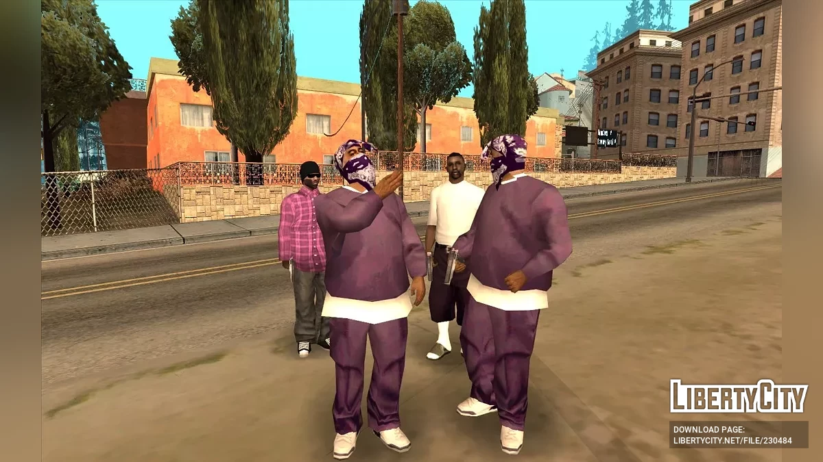 Восстановленные члены банды Бета / GTA San Andreas