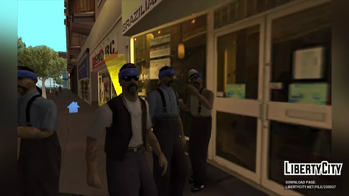 Расширенные и усовершенствованные банды / GTA San Andreas