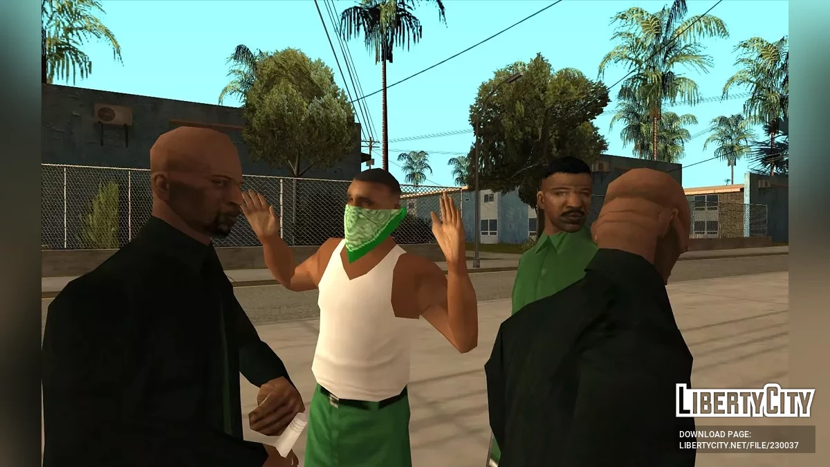 Расширенные и усовершенствованные банды / GTA San Andreas