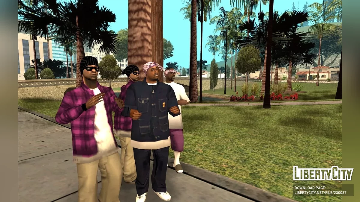Расширенные и усовершенствованные банды / GTA San Andreas