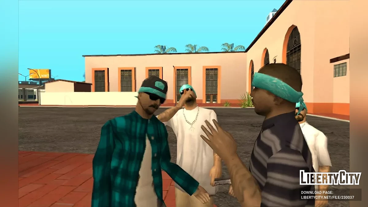 Расширенные и усовершенствованные банды / GTA San Andreas