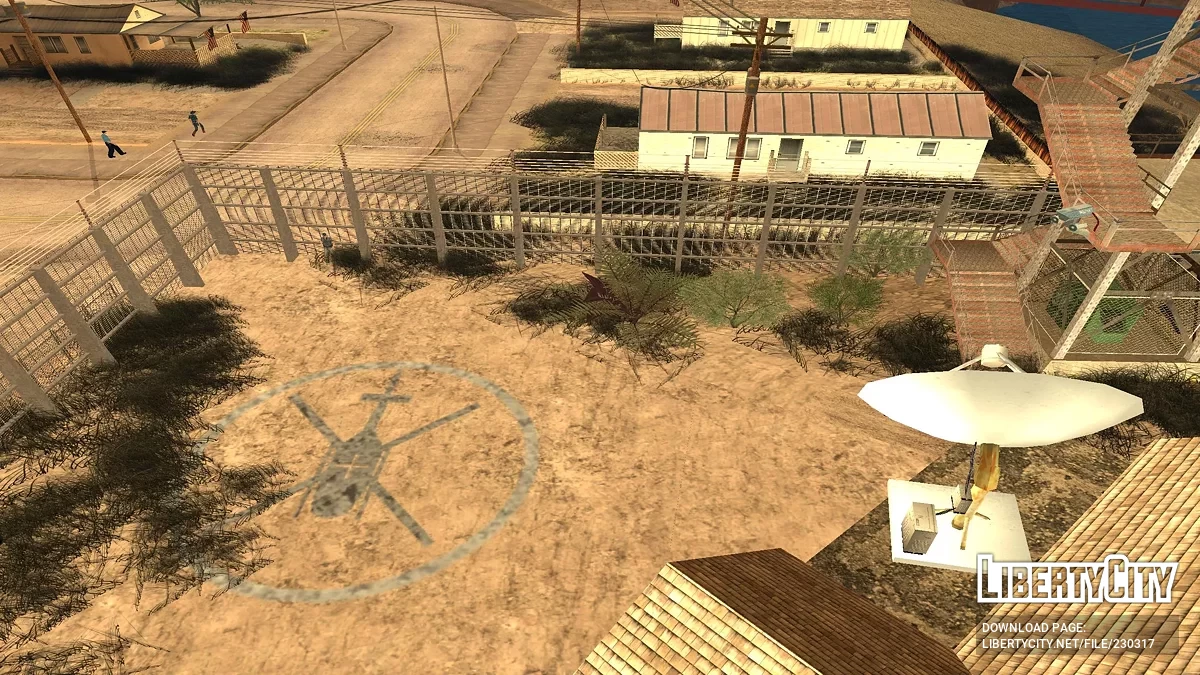 Укрепленный дом в пустыне / GTA San Andreas