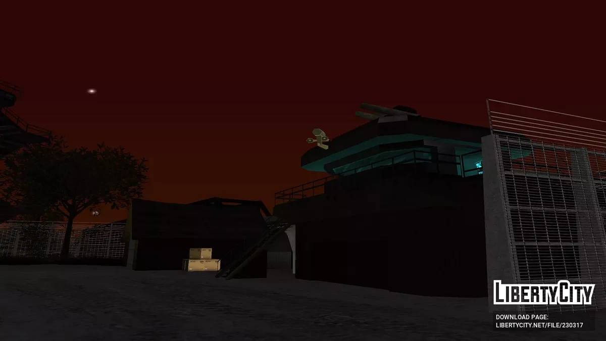Укрепленный дом в пустыне / GTA San Andreas